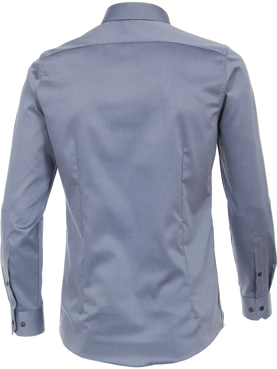 Venti Overhemd Non Iron Blauw Body Fit 103522600-100